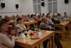 Vánoční setkání seniorů pořádané městem Kaznějov 
