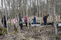 Ukliďme Kaznějov - likvidace černých skládek v lese u kaolinky