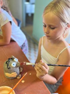 Příměstský tábor Kreativ pro mladé umělce v Radovánku v Kaznějově
