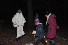 Halloweenská procházka Hodina duchů 